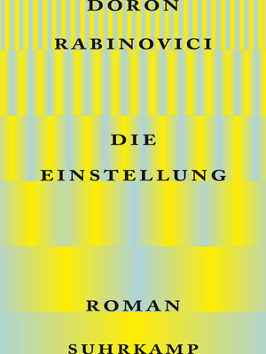 cover image of Die Einstellung